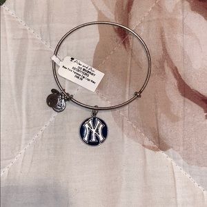 New York Yankees logo Alex and Ani bracelet